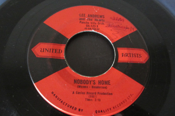 Lee Andrews And The Hearts*, Pancho Villa Orch.* : Try The Impossible  (7", Single)