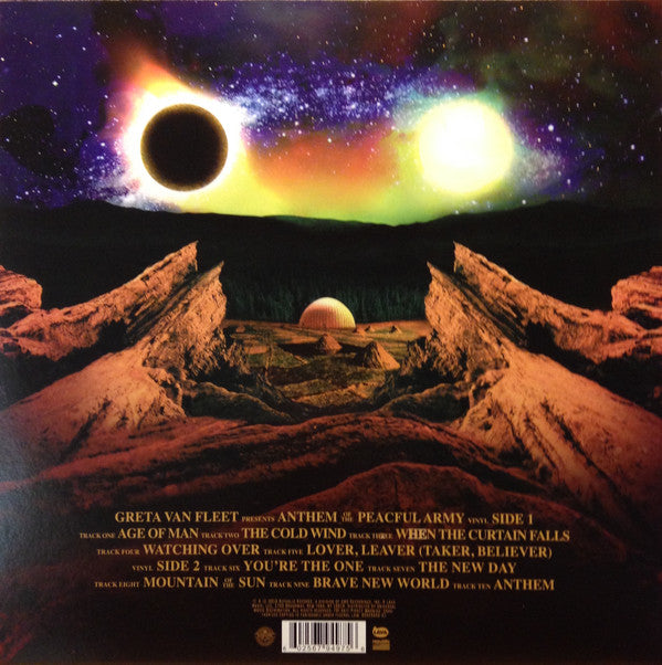 Greta Van Fleet : Anthem Of The Peaceful Army (LP, Album, M/Print)