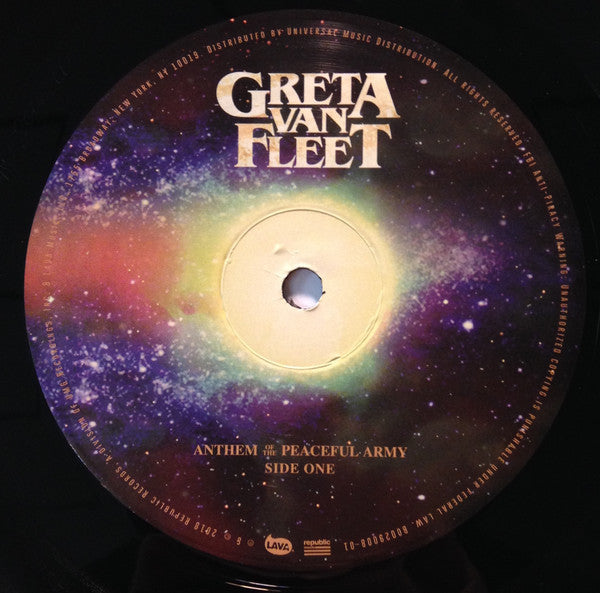 Greta Van Fleet : Anthem Of The Peaceful Army (LP, Album, M/Print)