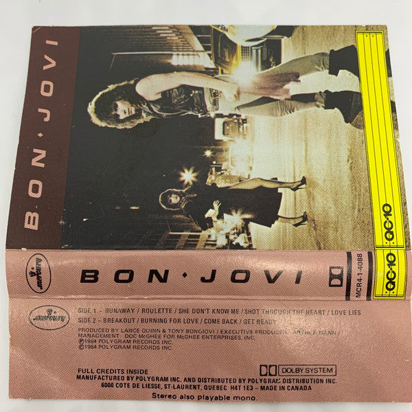 Bon Jovi : Bon Jovi (Cass, Album, Dol)
