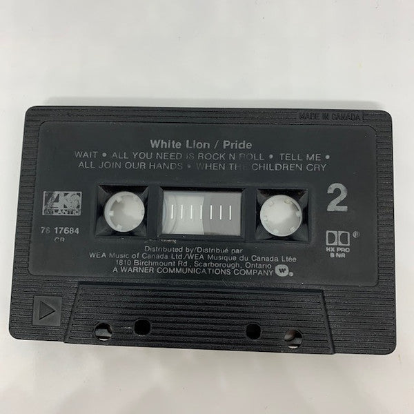White Lion : Pride (Cass, Album, Dol)