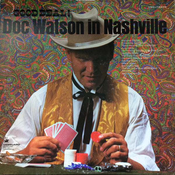 Doc Watson : Good Deal! Doc Watson In Nashville (LP, Album, RE, Pit)