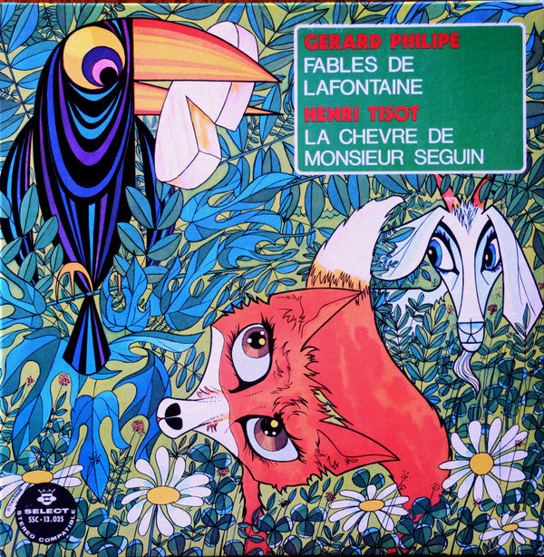 Gérard Philipe / Henri Tisot : Fables De La Fontaine / La Chevre De Monsieur Seguin (LP, Album)