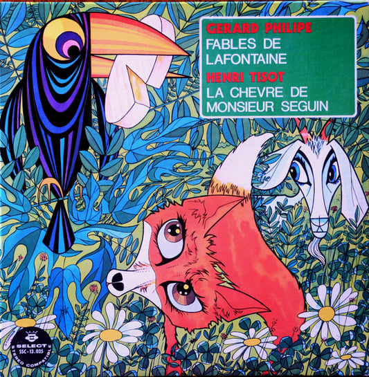 Gérard Philipe / Henri Tisot : Fables De La Fontaine / La Chevre De Monsieur Seguin (LP, Album)