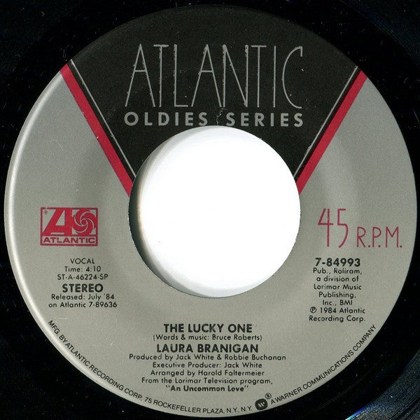 Laura Branigan : Self Control / The Lucky One (7", Single)