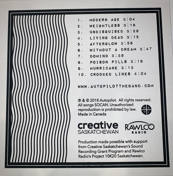 Autopilot (13) : Afterglow (LP, Album, Cle)