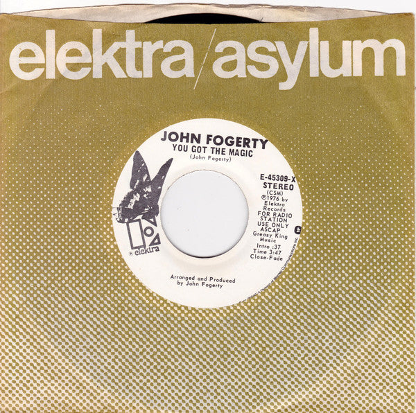 John Fogerty : You Got The Magic / Evil Thing (7", Single, Promo, CSM)