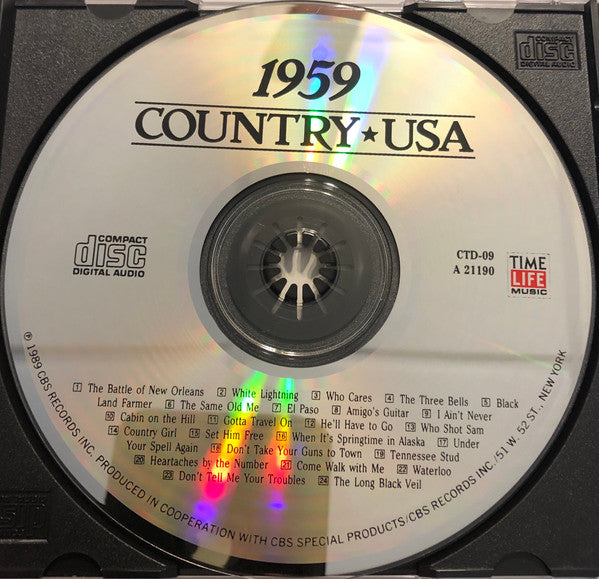 Various : Country USA 1959 (CD, Comp, RM)