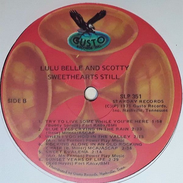 Lulu Belle And Scotty : Sweethearts Still (LP, Album, Mono, RE)