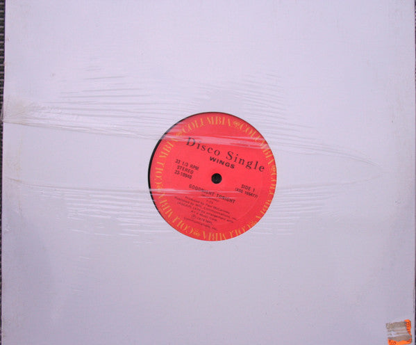 Wings (2) : Goodnight Tonight (12")