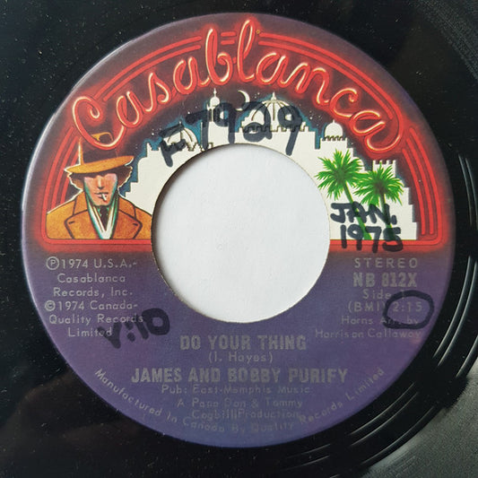 James & Bobby Purify : Do Your Thing (7", Single)