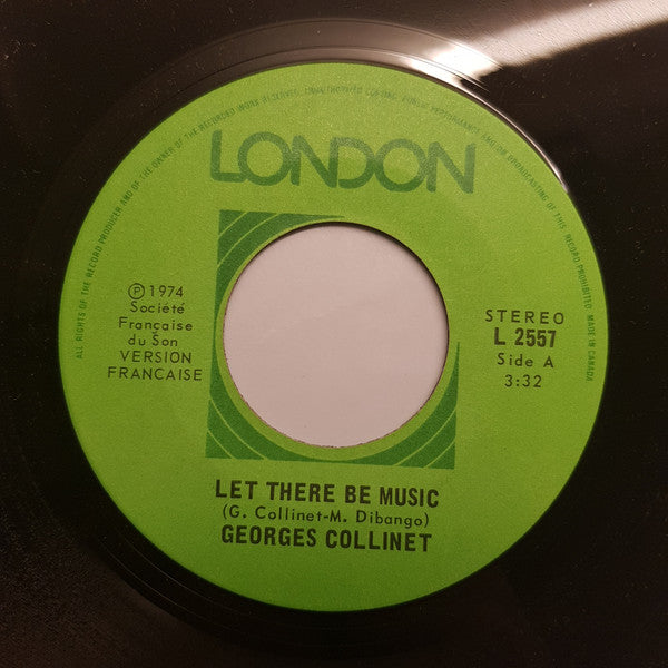 Georges Collinet : Let There Be Music (7", Single)