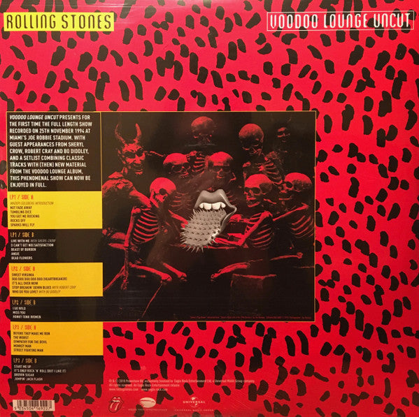 The Rolling Stones : Voodoo Lounge Uncut (3xLP, Album, Ltd, RM, Red)