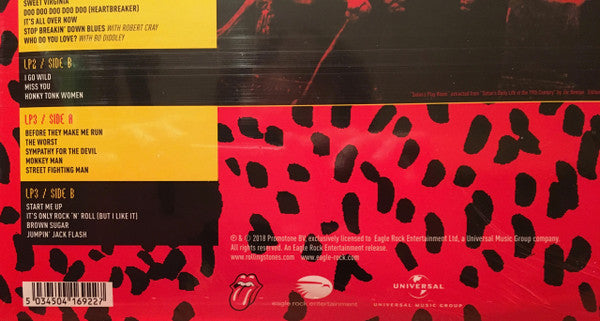 The Rolling Stones : Voodoo Lounge Uncut (3xLP, Album, Ltd, RM, Red)