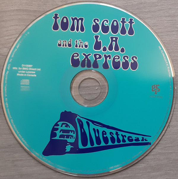 Tom Scott And The L.A. Express : Bluestreak (CD, Album, Club)