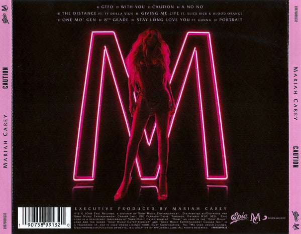 Mariah Carey : Caution (CD, Album)