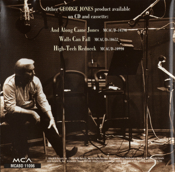 George Jones (2) : The Bradley Barn Sessions (CD, Album)