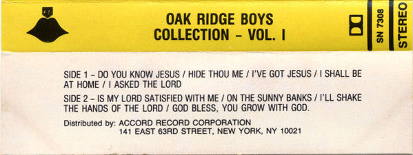 Oak Ridge Boys* : Collection (Cass, Comp, Dol)