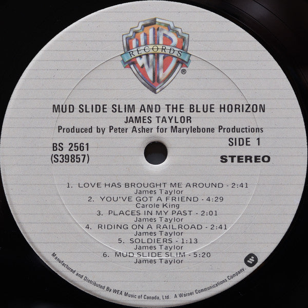 James Taylor (2) : Mud Slide Slim And The Blue Horizon (LP, Album, RE, Gat)