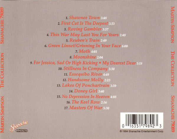 Martin Simpson : The Collection (CD, Comp)