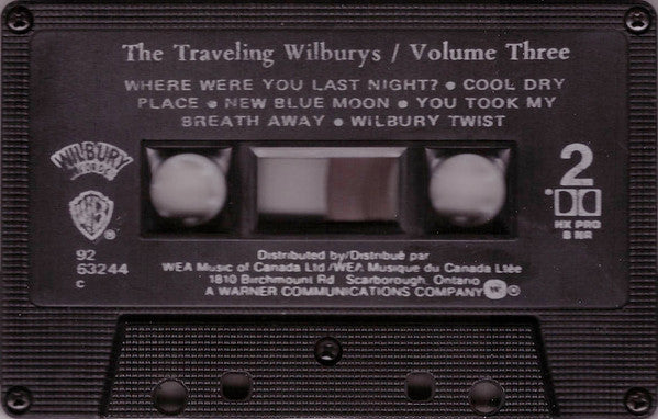Traveling Wilburys : Vol. 3 (Cass, Album)