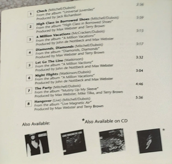 Max Webster Featuring Kim Mitchell : The Best Of Max Webster Featuring Kim Mitchell (CD, Album, Comp)