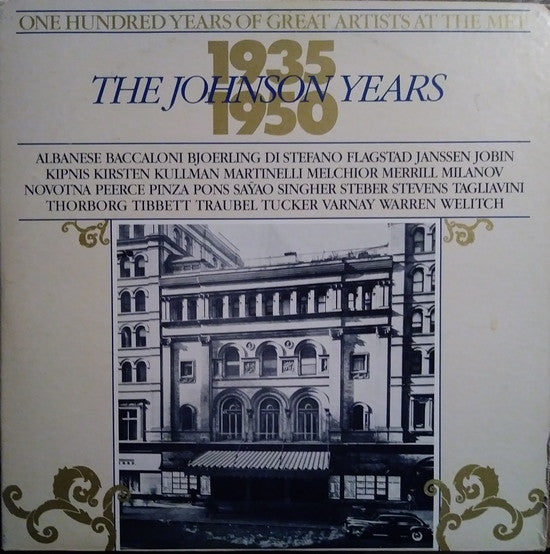 Various : The Johnson Years 1935-1950 (2xLP, Comp, Gat)