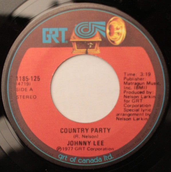 Johnny Lee (3) : Country Party (7")