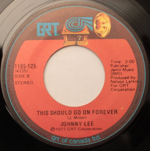 Johnny Lee (3) : Country Party (7")