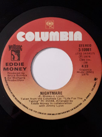 Eddie Money : Can't Keep A Good Man Down (7", Single)
