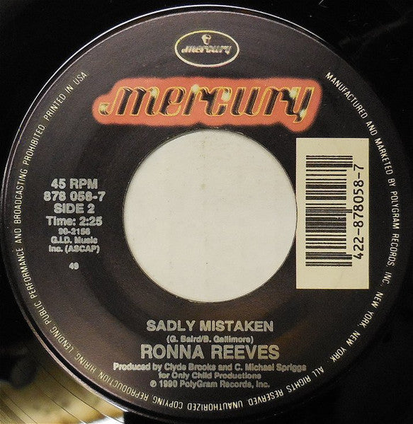 Ronna Reeves : The Letter (7", Single)
