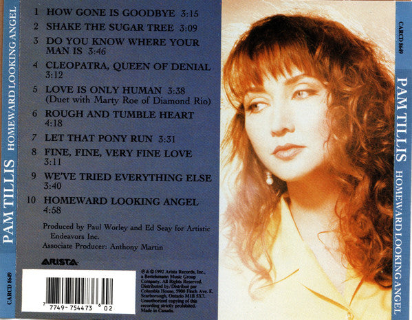 Pam Tillis : Homeward Looking Angel (CD, Album, Club)