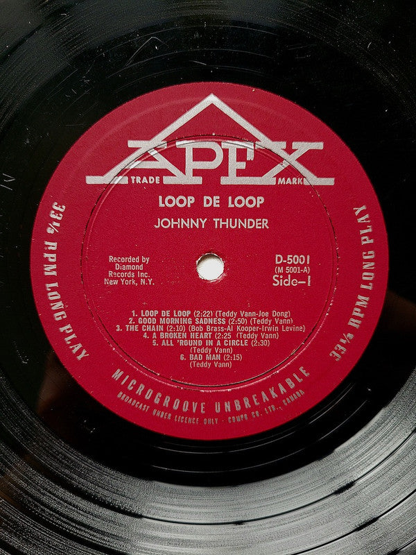 Johnny Thunder : Loop De Loop (LP, Album, Mono)