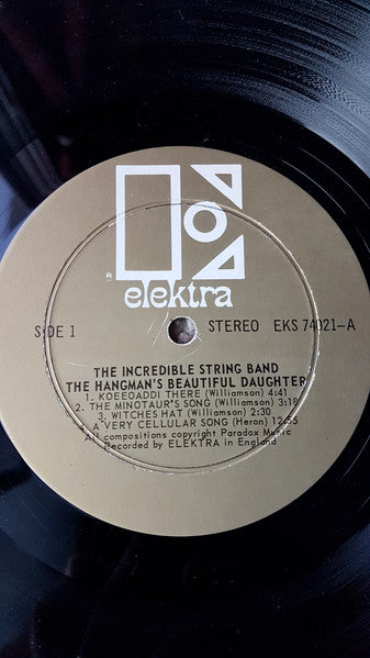 The Incredible String Band : The Hangman's Beautiful Daughter (LP, Album)