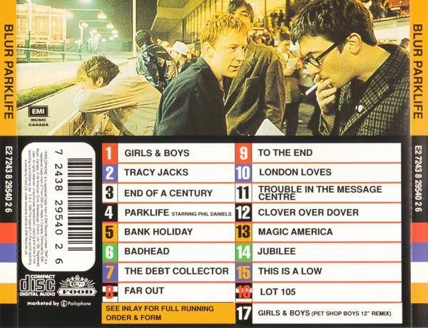 Blur : Parklife (CD, Album)