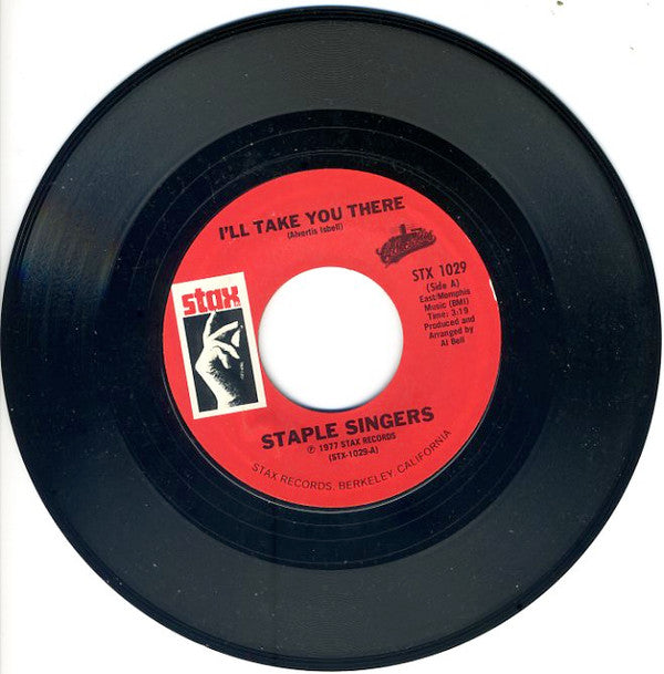 Staple Singers* : I'll Take You There (7", RE)