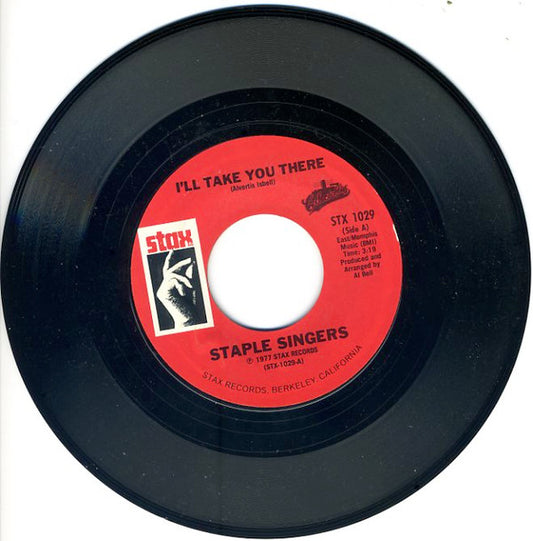 Staple Singers* : I'll Take You There (7", RE)