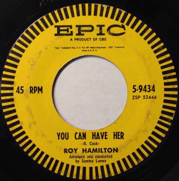 Roy Hamilton (5) : You Can Have Her / Abide With Me (7", Single, Styrene, Hol)