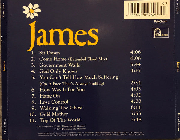 James : James (CD, Album, Comp)