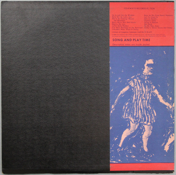 Pete Seeger : Song And Play Time (LP, Album, Mono, RE)