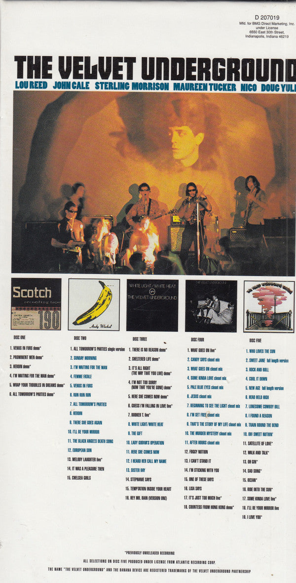 The Velvet Underground : Peel Slowly And See (5xCD + Box, Comp, Club, Dlx, RM)