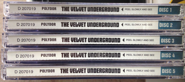 The Velvet Underground : Peel Slowly And See (5xCD + Box, Comp, Club, Dlx, RM)
