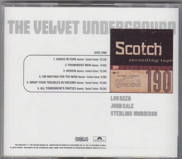 The Velvet Underground : Peel Slowly And See (5xCD + Box, Comp, Club, Dlx, RM)
