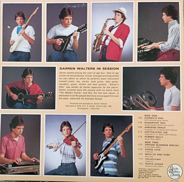 Darren Walters (2) : In Session (LP, Album)