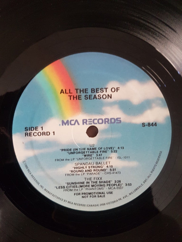 Various : All The Best Of The Season (MCA Merry Music Sampler) (2xLP, Comp, Smplr)