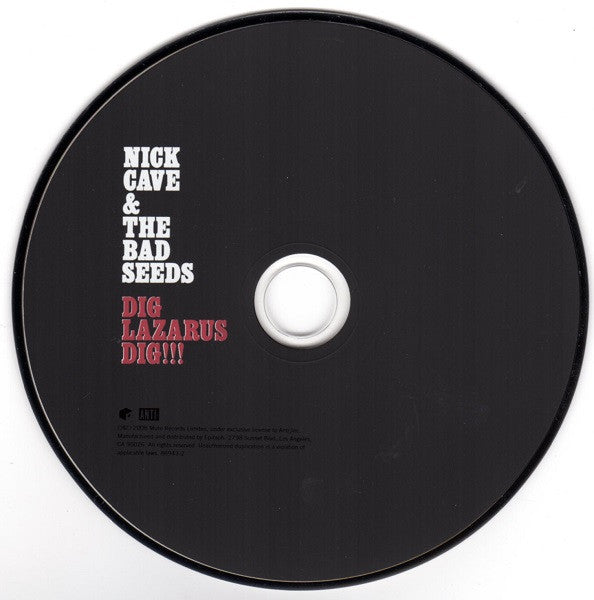 Nick Cave & The Bad Seeds : Dig!!! Lazarus Dig!!! (CD, Album, Car)