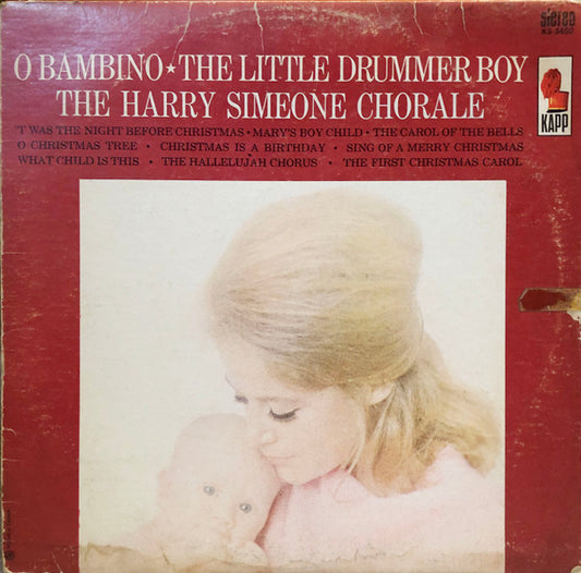 The Harry Simeone Chorale : O Bambino - The Little Drummer Boy (LP, Album)