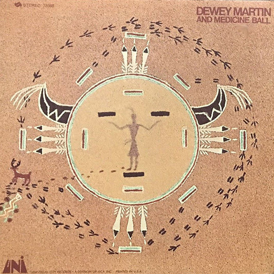 Dewey Martin And Medicine Ball : Dewey Martin And Medicine Ball (LP, Album, Gat)