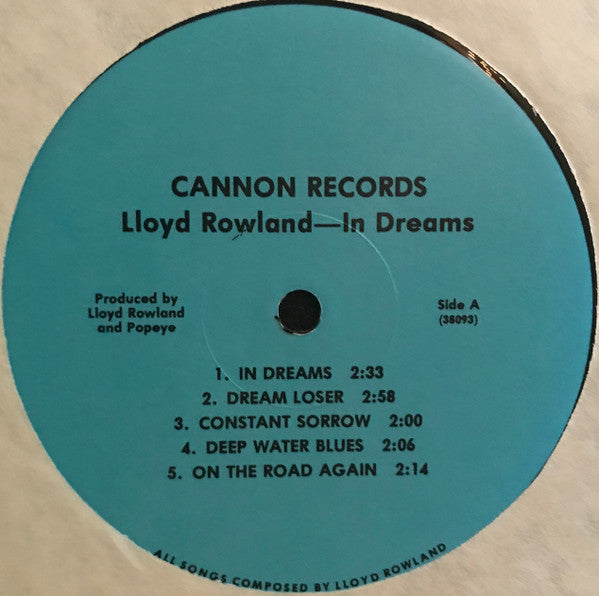 Lloyd Rowland : In Dreams (LP)