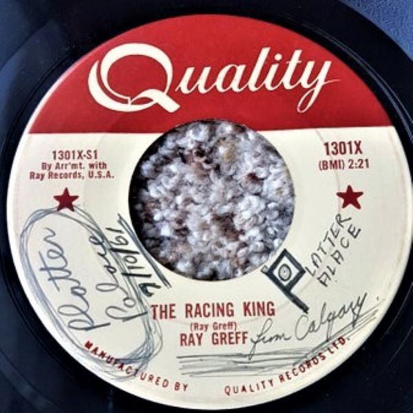 Ray Greff* : The Racing King (7", Single)
